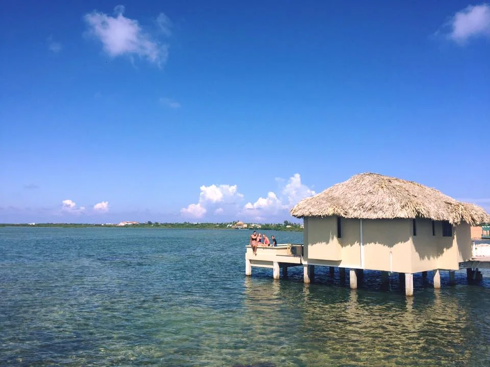 2 Bed Overwater Cabana glass floors & private pool - Bungalows for Rent in San Pedro, Belize - Image 1