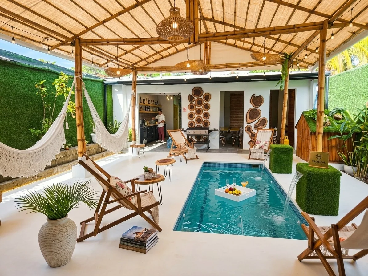 Bloom Villa (19 beds w/Pool + w/ac & 100 MBS wifi - Villas for Rent in Granada, Granada, Nicaragua