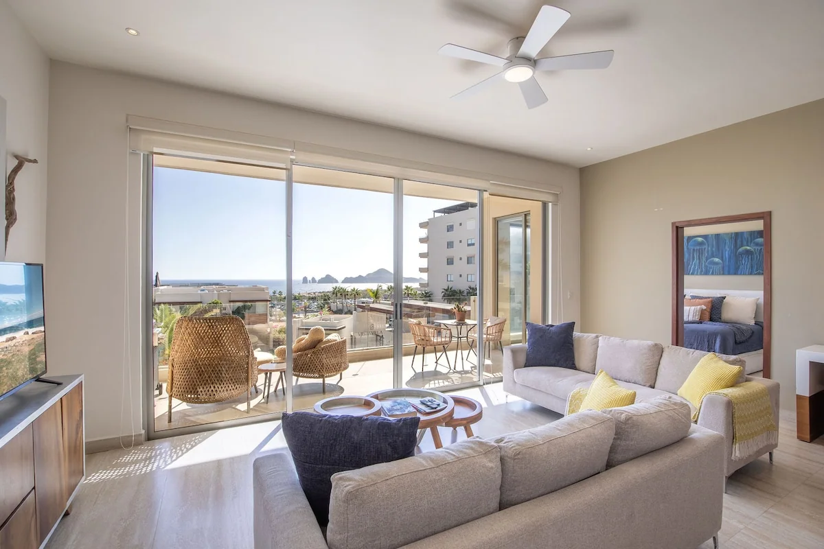 Ocean-View Luxe Condo | 3BR 3BA | 5 minutes to Medano - Condominiums for Rent in Cabo San Lucas, Baja California Sur, Mexico - Image 1