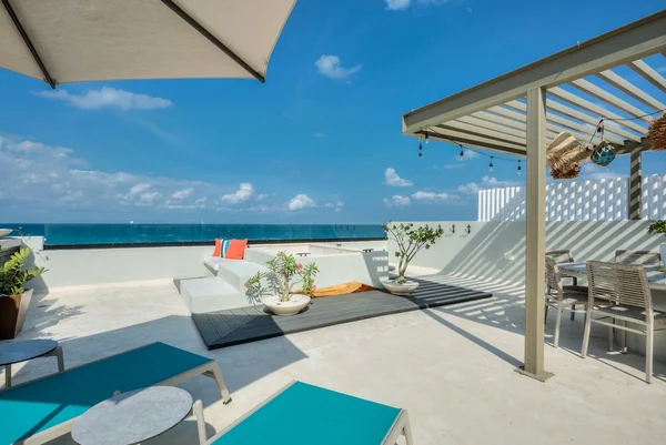 Penthouse Rooftop Terrace Private Pool — 3 bedroom vacation rental in Isla Mujeres
