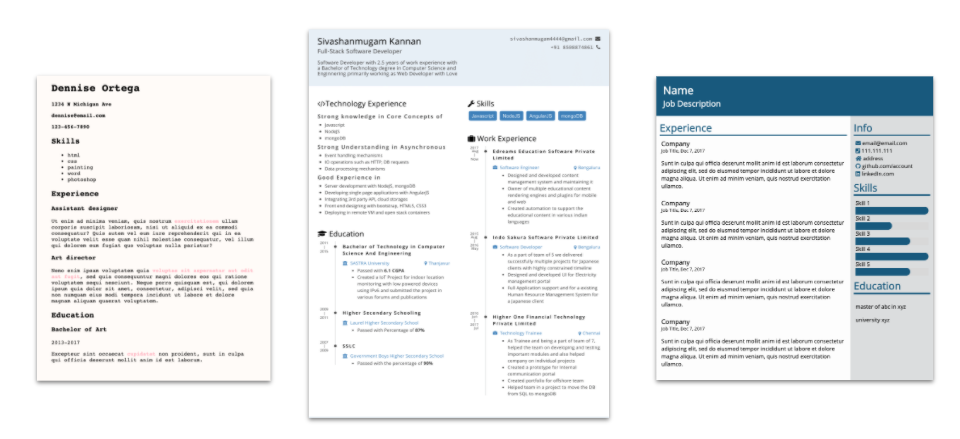 Resume in HTML/CSS Breathecode