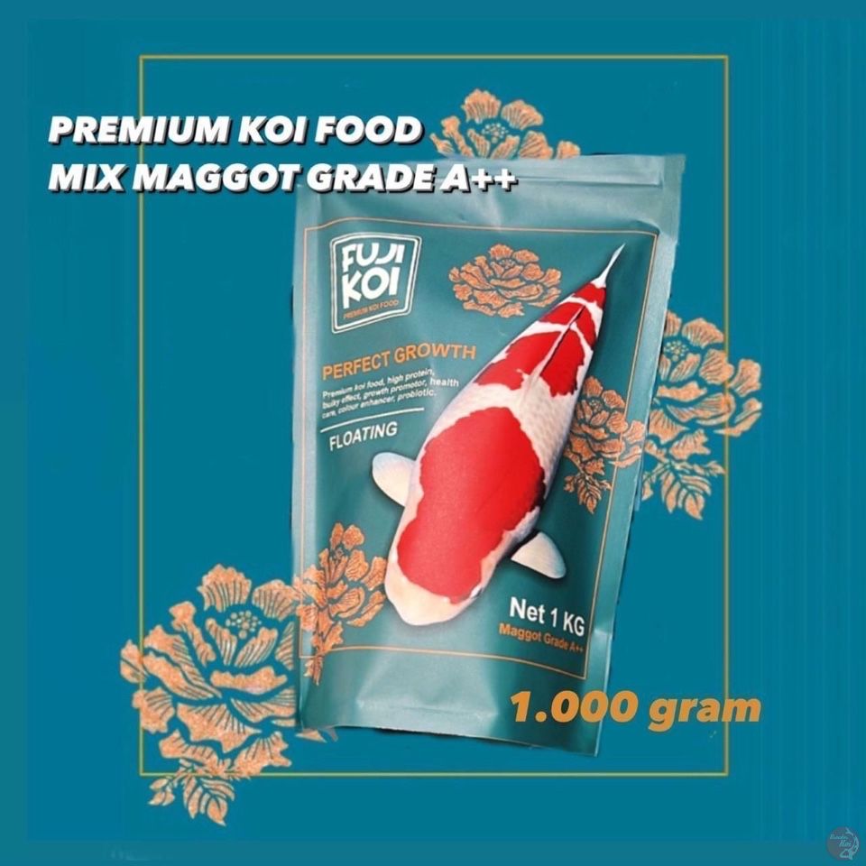 3kg mix maggot fuji koi