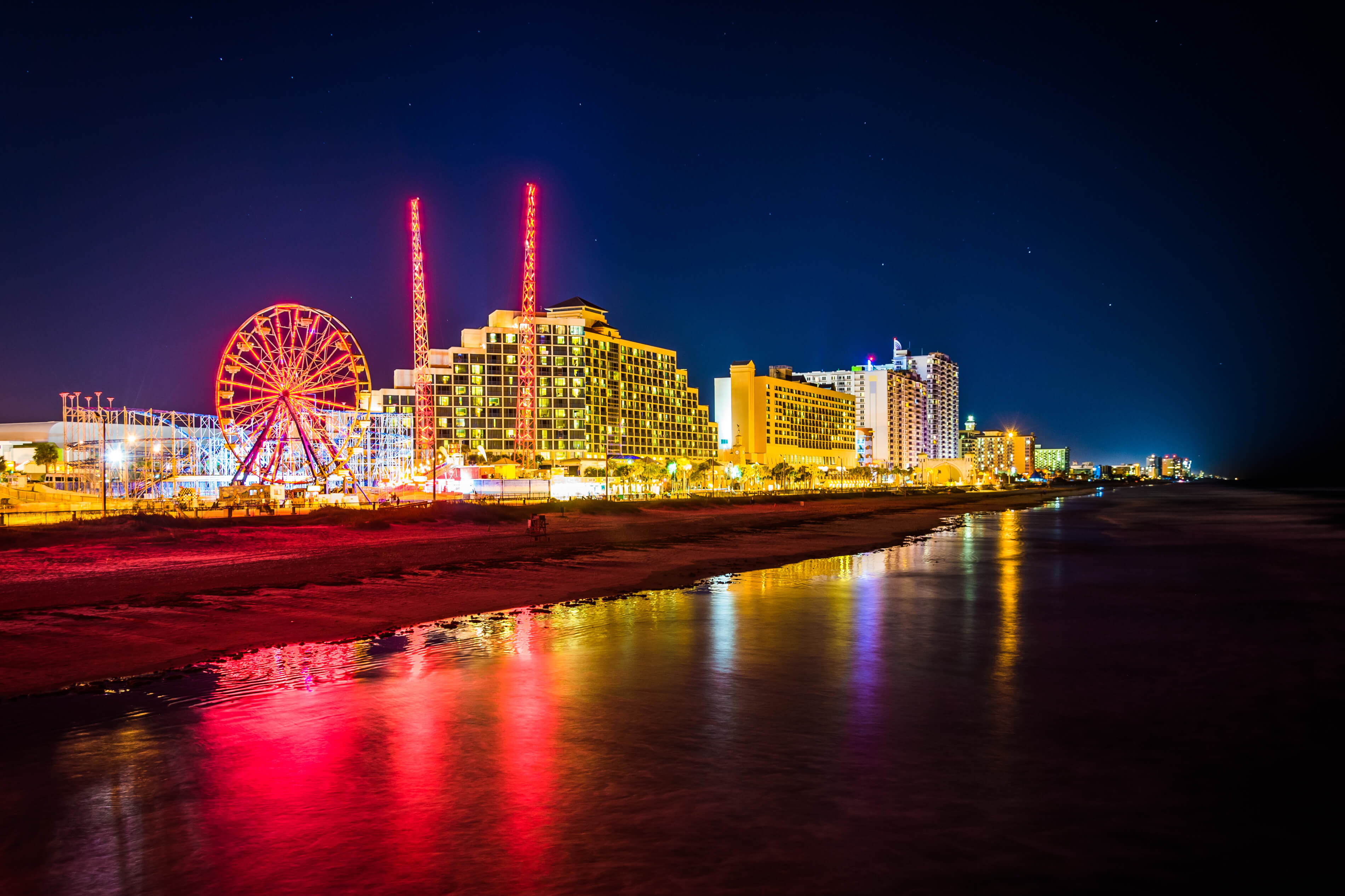 daytona beach laser light show