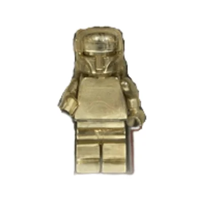 Massief bronzen Boba Fett