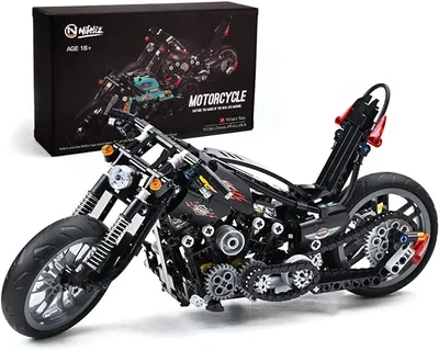 Nifeliz Knuckle Chopper Motorcycle Building Kit