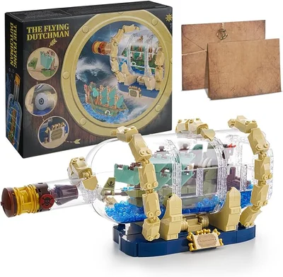 Bottle kit Flying Dutchman Ship