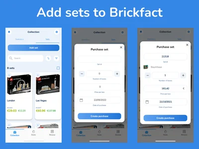 Add sets to Brickfact