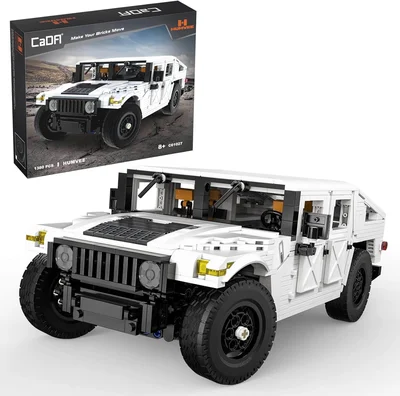 CADA Humvee SUV Car Building Kit Authorized Car Model Set 1-12