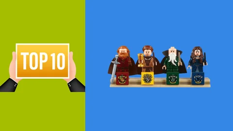 The top 10 Lego® sets with the most minifigures