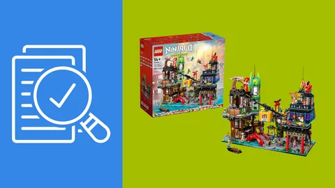 Lego® Ninjago 71799 Die Märkte von Ninjago City - Das größte Ninjago Set im Review