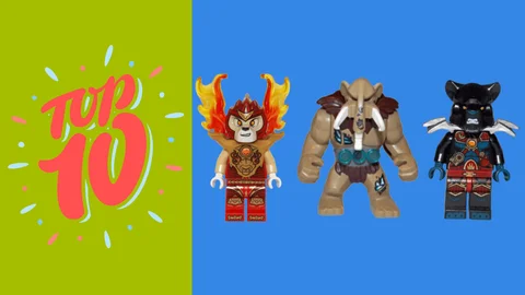 Die 10 teuersten Legends of Chima Minifiguren