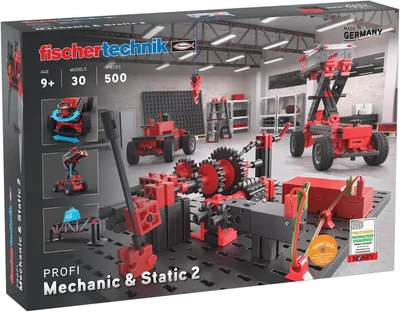 Fischertechnik Mechanic + Static 2 Building Kit (500 Piece)