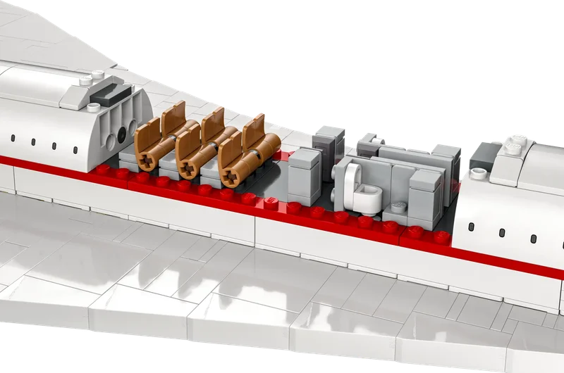 LEGO Concorde Passenger Cabin