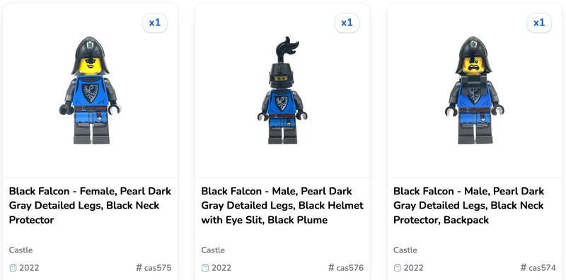 LEGO Falcon Knights