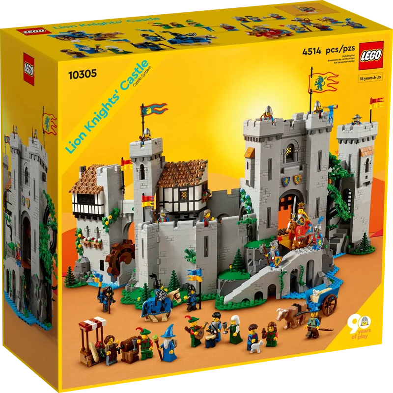 LEGO Lion Knights Castle Packaging 10305