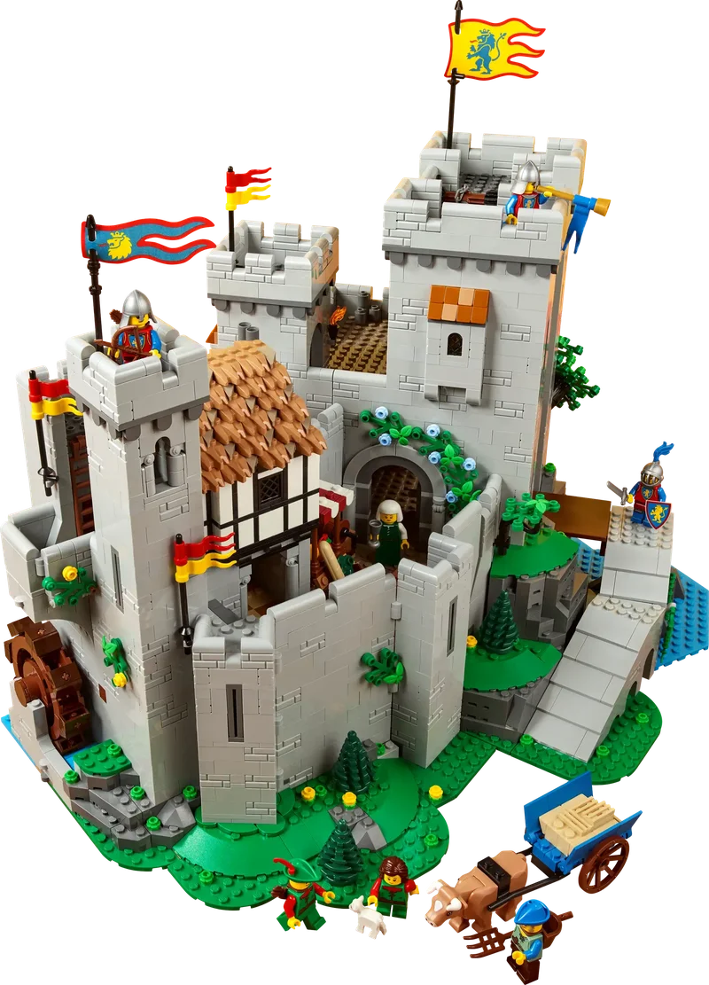 LEGO Lions Knight Castle Details