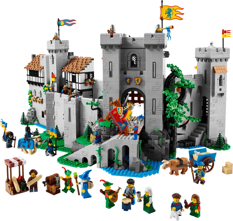 LEGO Lions Knight Castle Front