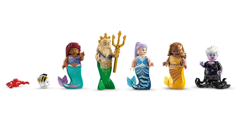 LEGO Little Mermaid Royal Clamshell Minifigures