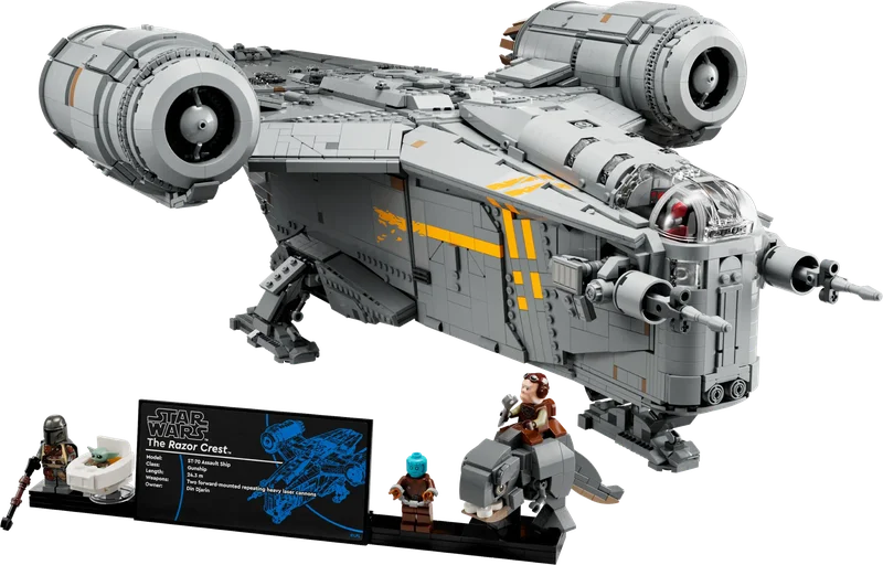 LEGO UCS Razor Crest (75331) officially revealed! This is the way! - Jay's  Brick Blog