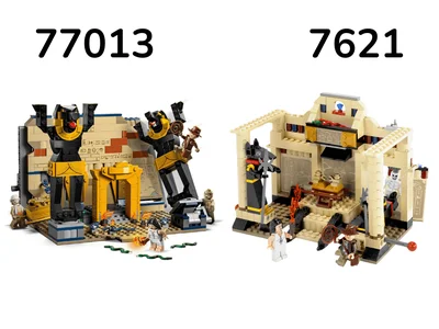 Comparaison Lego® Indiana Jones