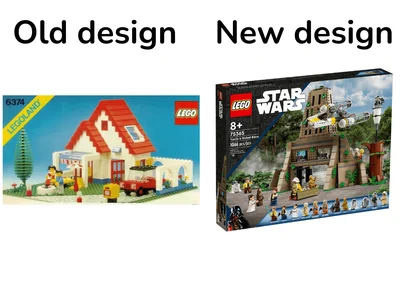 Lego® Set design comparison