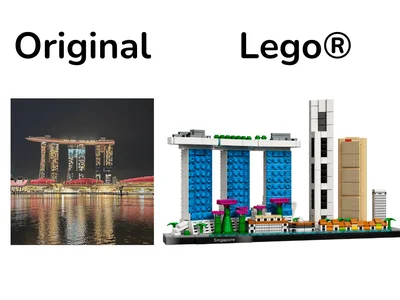 Lego® Singapore VS. Original