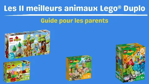 Les 11 meilleurs animaux Lego® Duplo