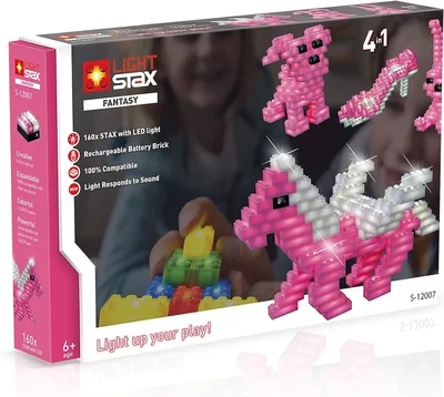 Light Stax 4-in-1 Light up Building Bricks Age recommendation