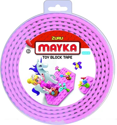 NOPS 2 Meter - MAYKA Block Tape,Pink,Large 2 m