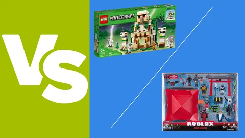 MINECRAFT vs LEGO vs ROBLOX 