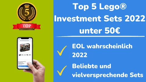 Top 5 Lego® Investment Sets 2022 unter 50€