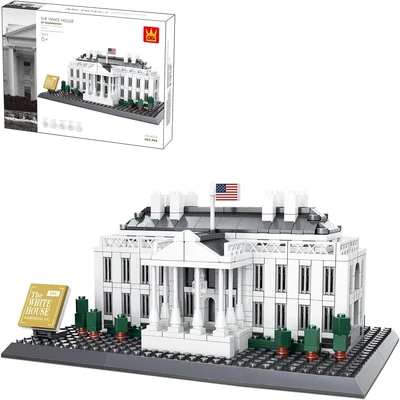 Wange Building Block Toys The White House Model