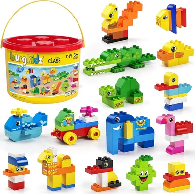 burgkidz Educational Toy Classic Big Size Bricks Building Blocks