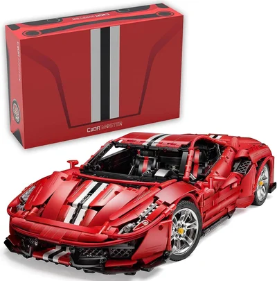 dOMOb Ferrari 488 Super Car Building Kit