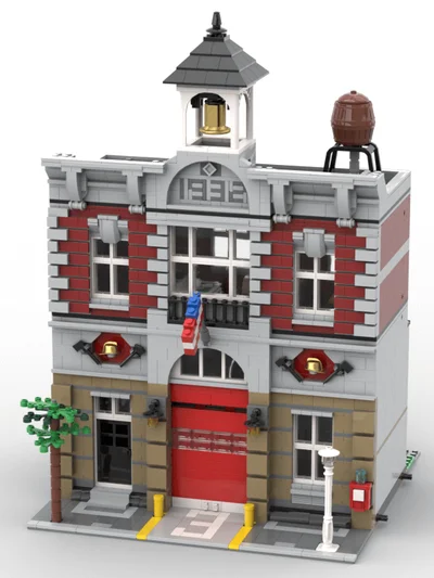 Lego® Feuerwehr MOC Bauen