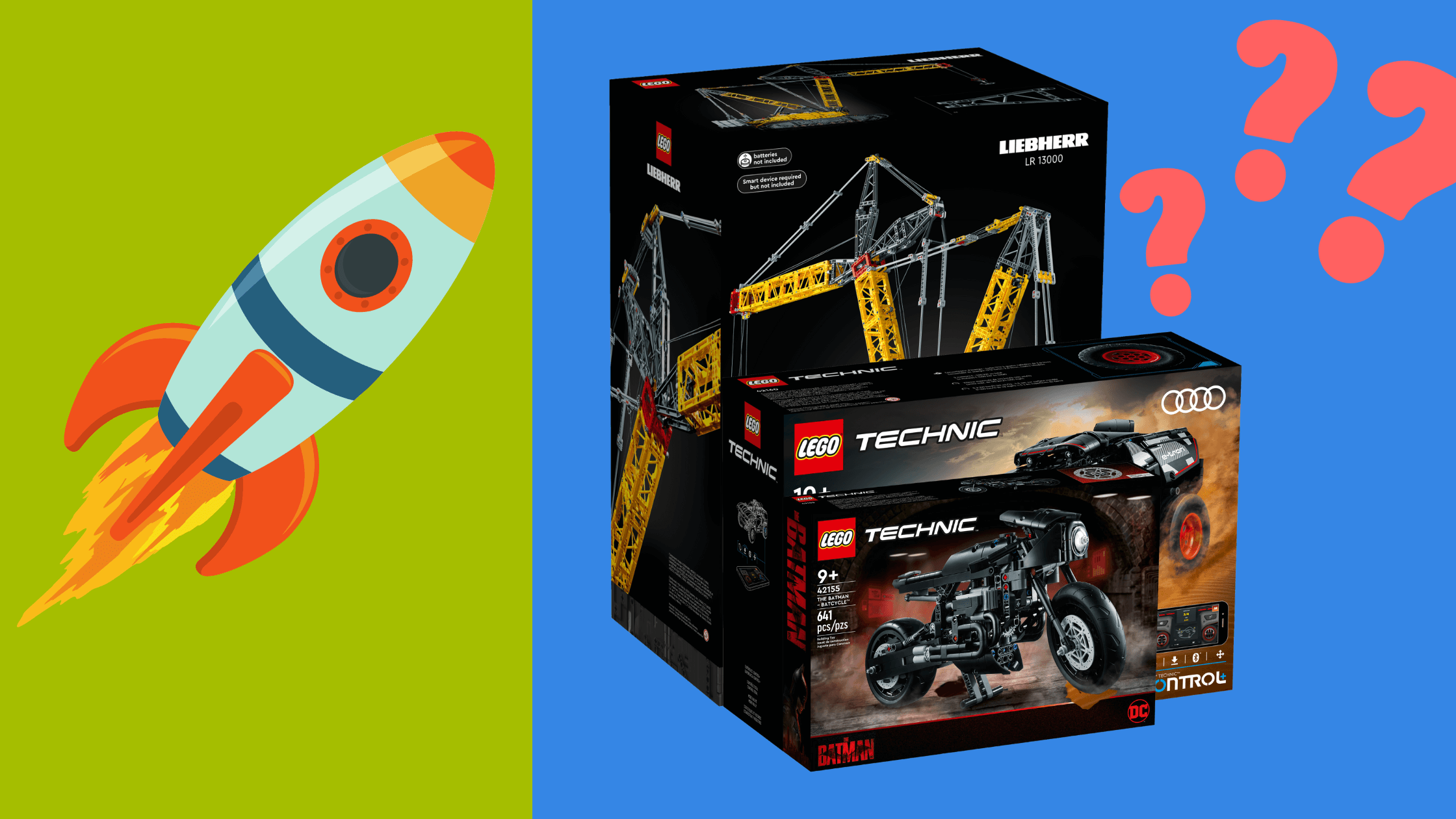 Upcoming The Batman movie LEGO sets revealed, including Technic