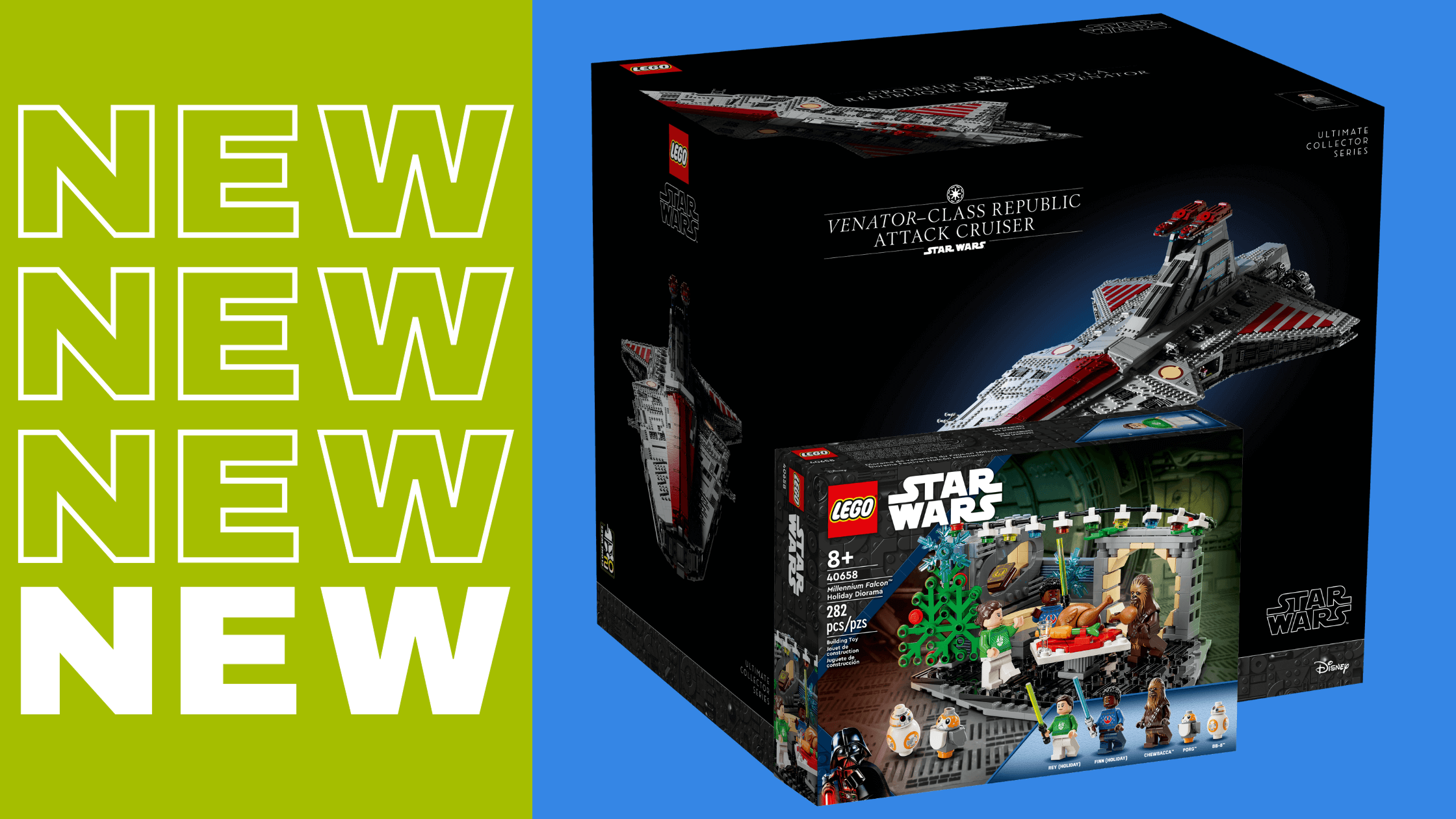 LEGO 40658 Star Wars Millennium Falcon Holiday Diorama 282pcs