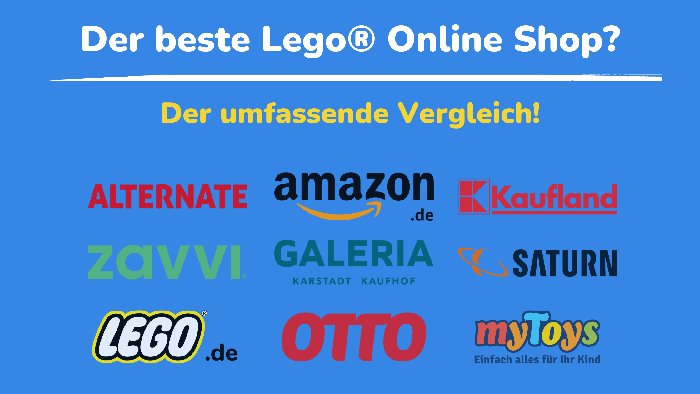 Lego Online Shops Vergleich