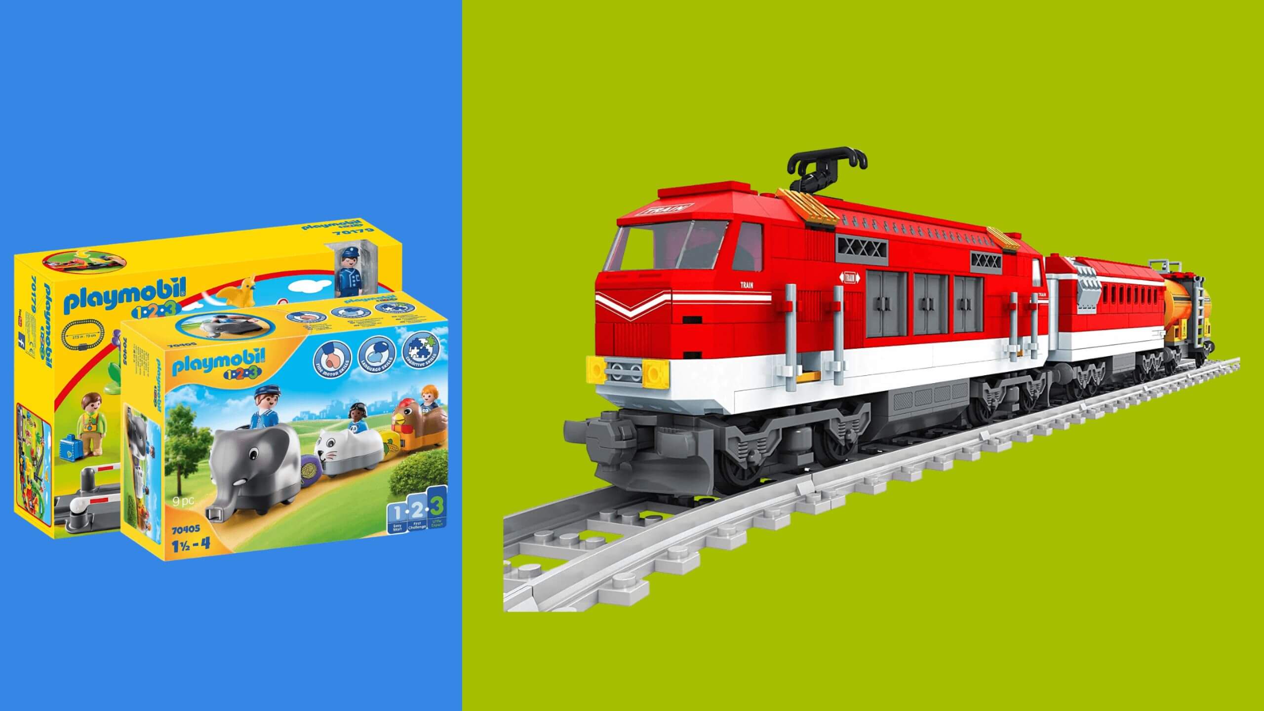 LEGO - 7939 - Jeux de construction - LEGO city - Le train de