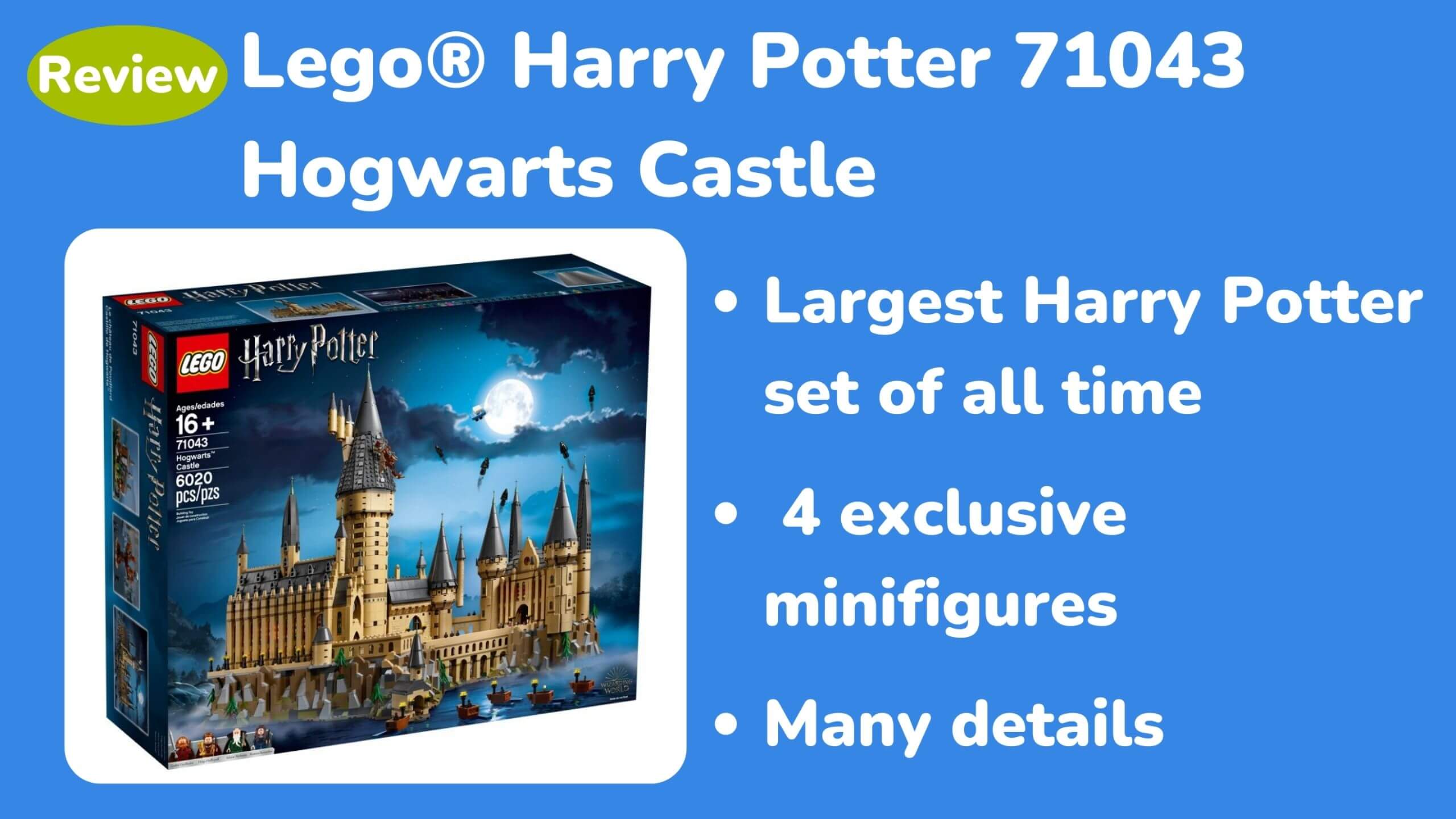 Review: building the epic 6000-piece Hogwarts Castle LEGO — Harry