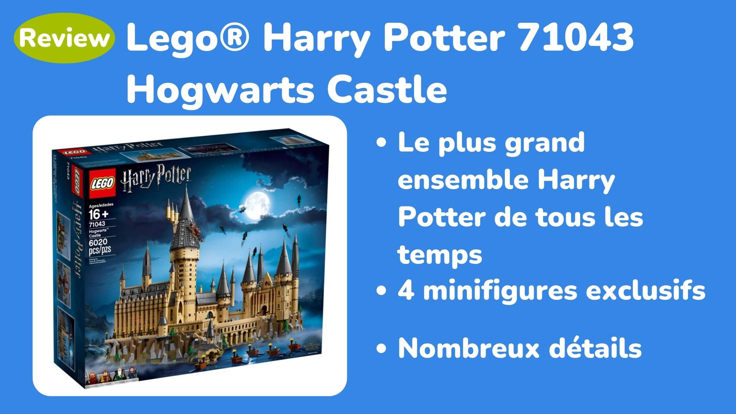 LEGO Harry Potter Le château de Poudlard 71043 (6020 pièces