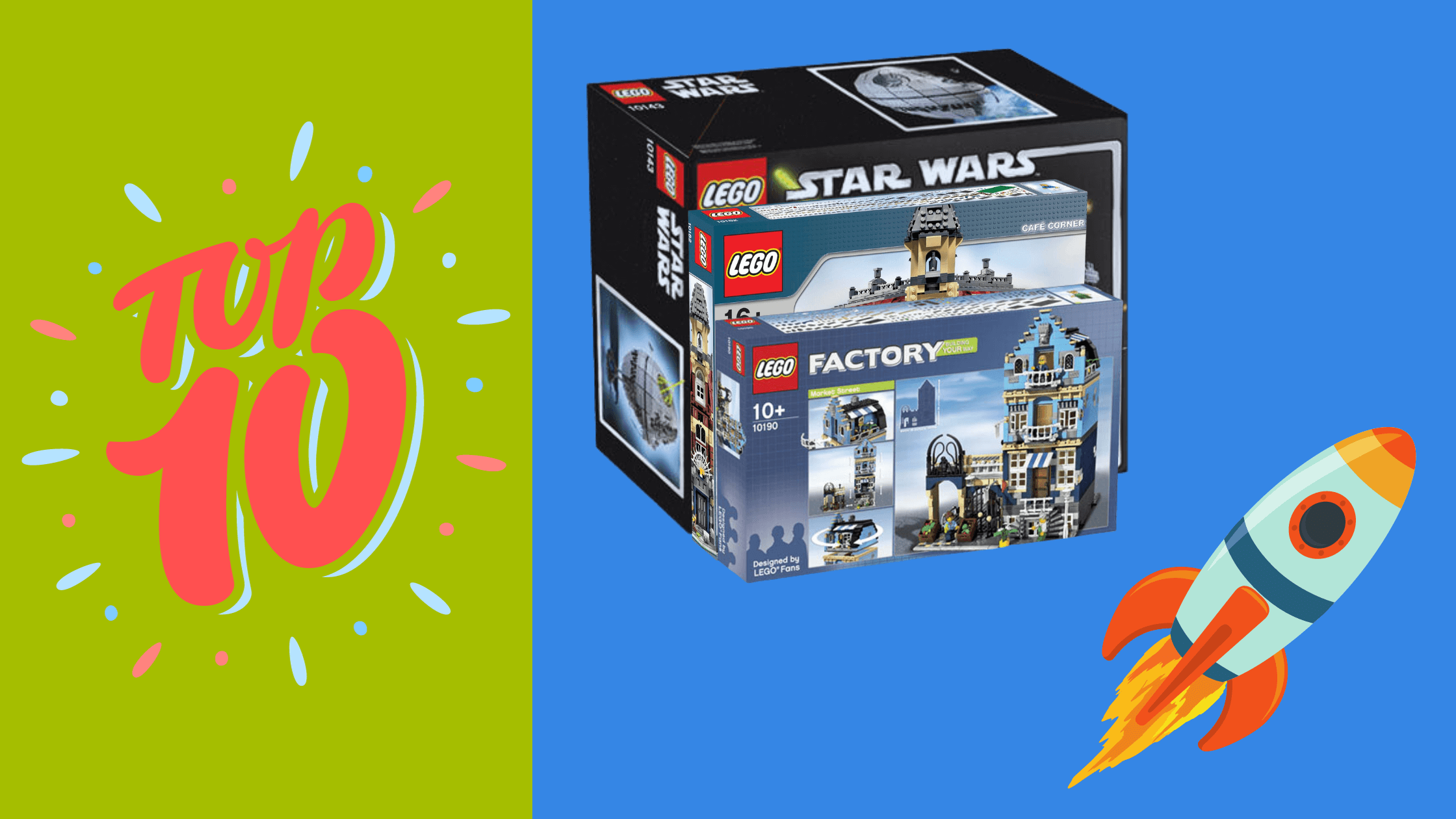 Les 10 plus grands sets LEGO® de tous les temps