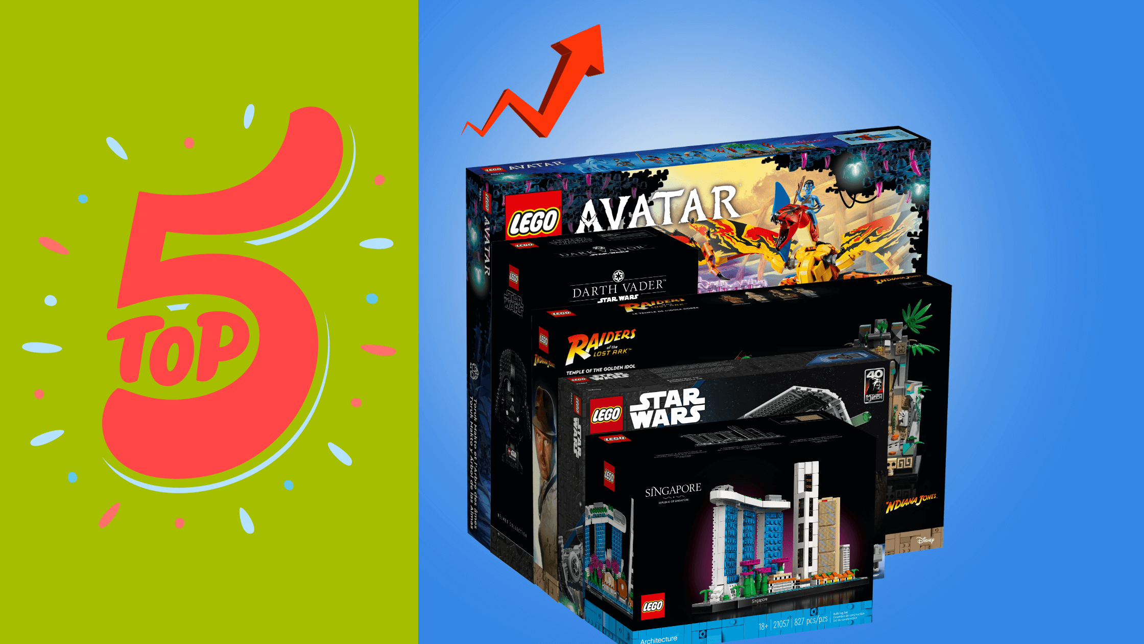 Top 5 des sets d'investissement Lego® EOL 2024 à moins de 100€