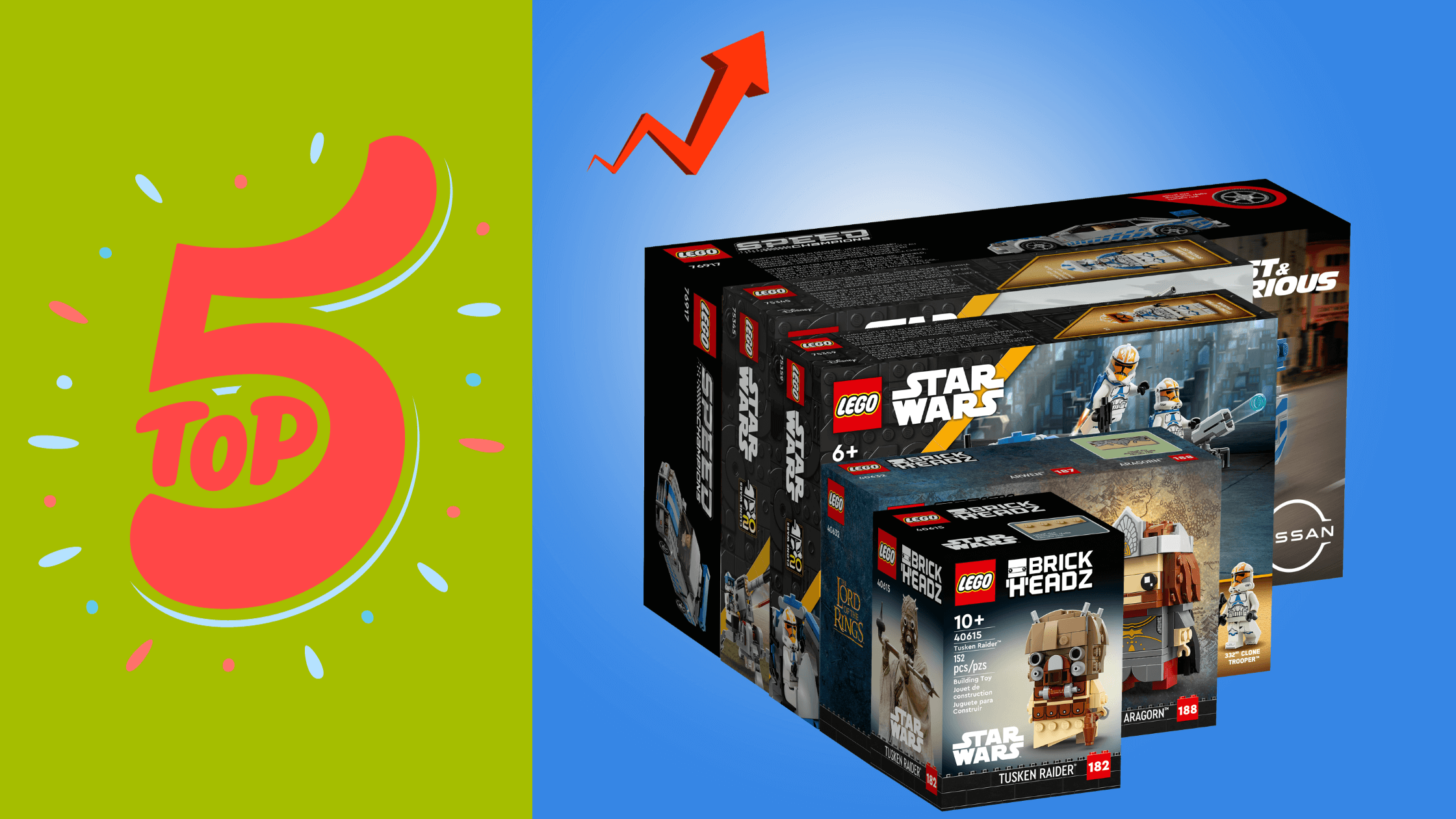 Lego Star Wars : Le Top 5 des sets à avoir