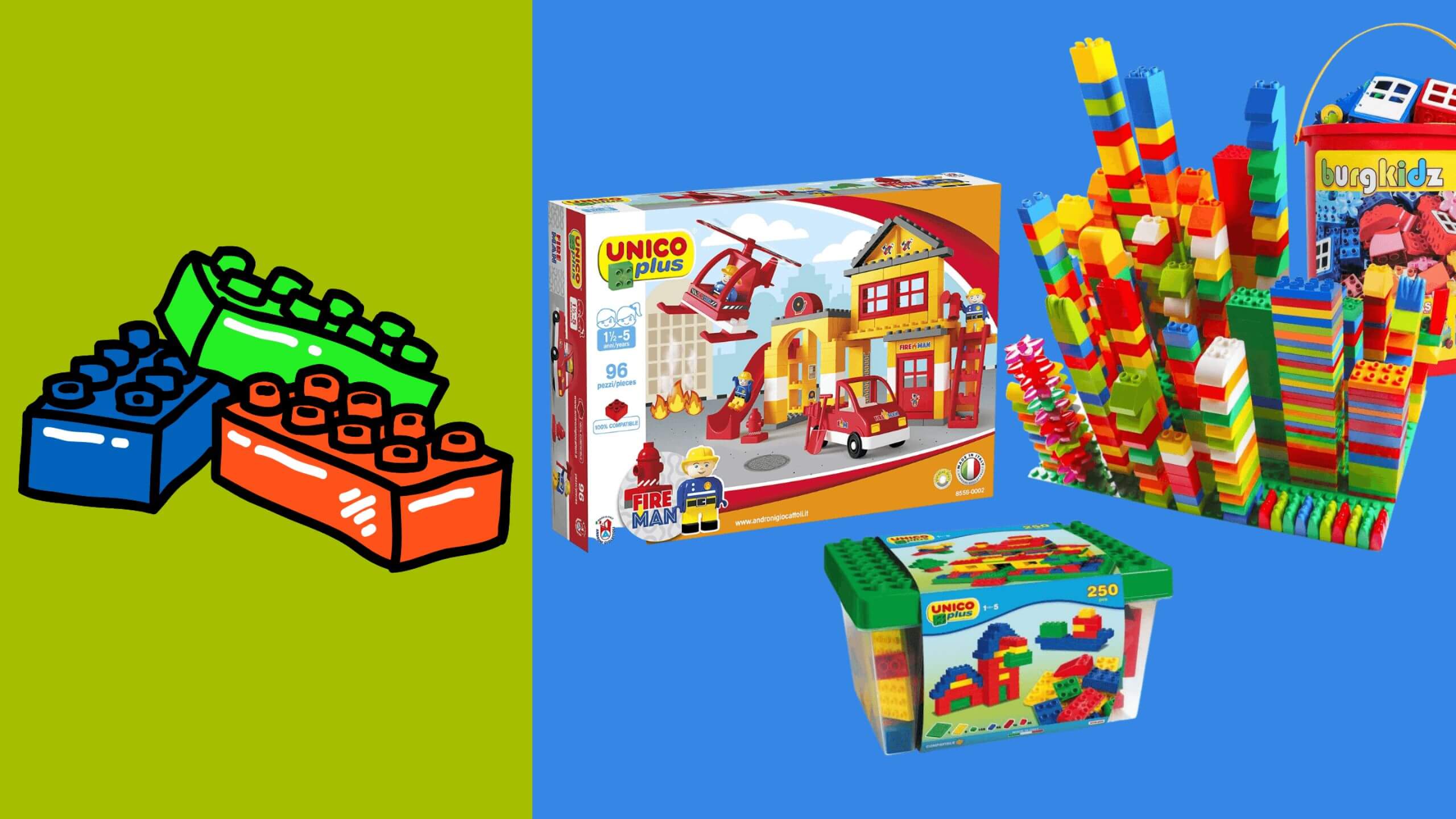 Lego Duplo Compatible Construction Blocks