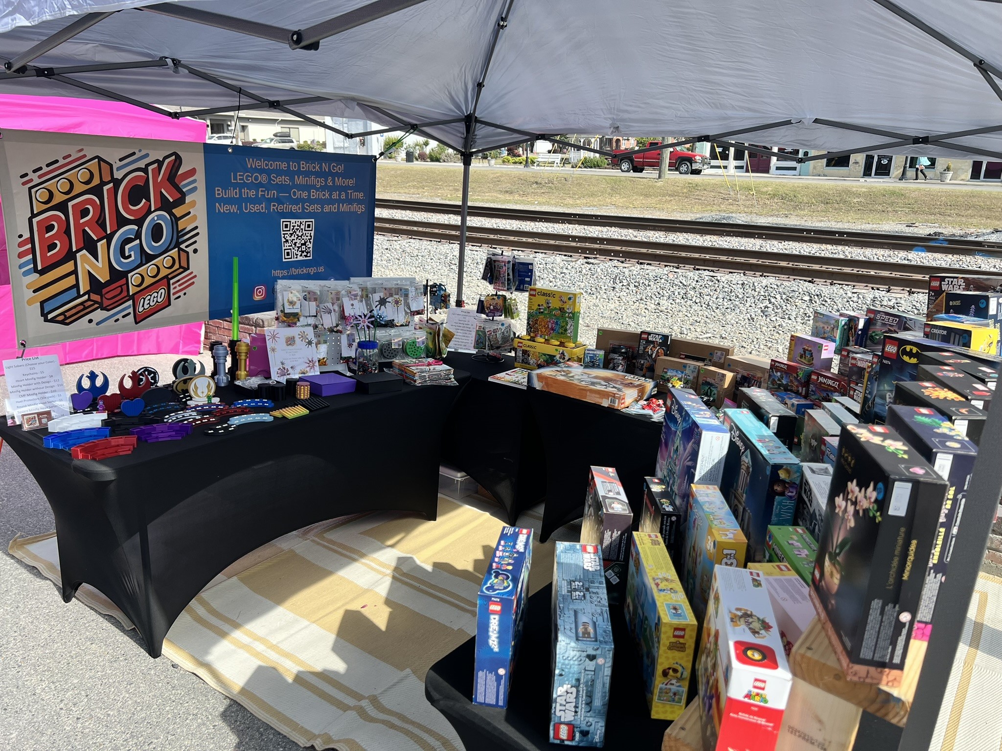 Brick N Go Vendor Booth