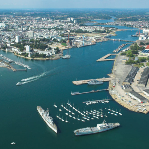 Cover photo of the city Lorient
