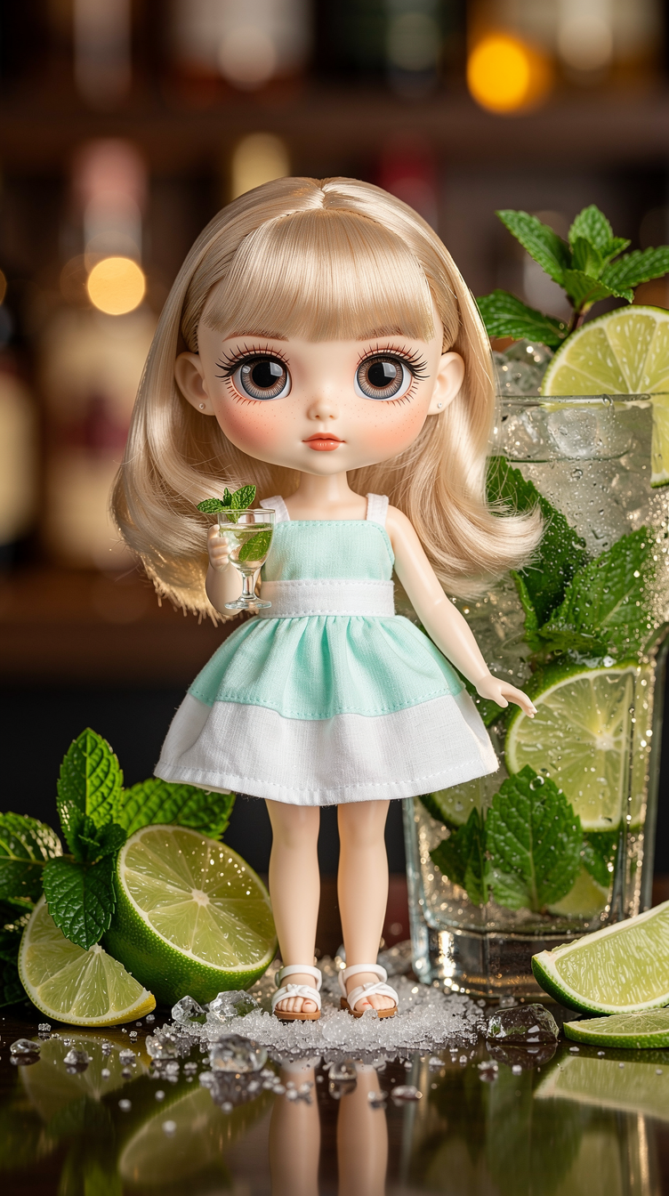 Doll Mojito Cocktail: A Lovely Summer Mashup