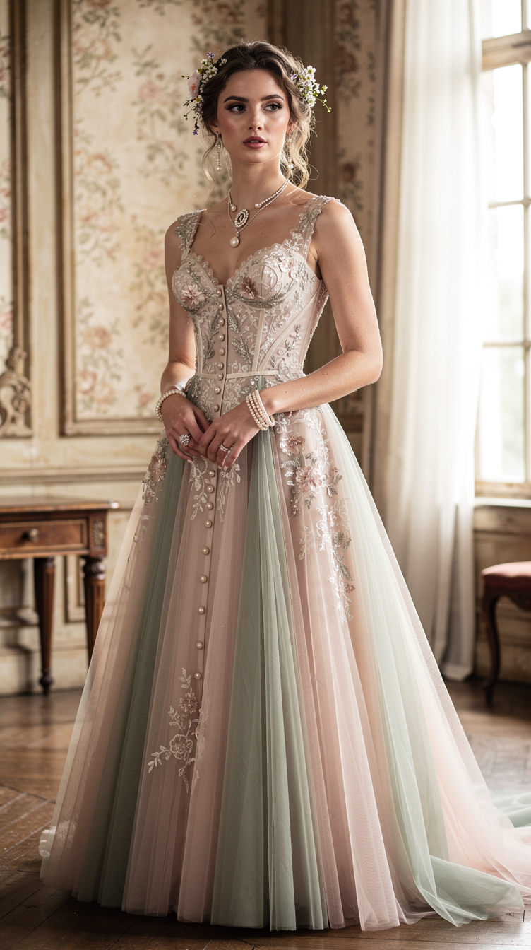 Spring Bridal Couture: Vintage Hues & Trends