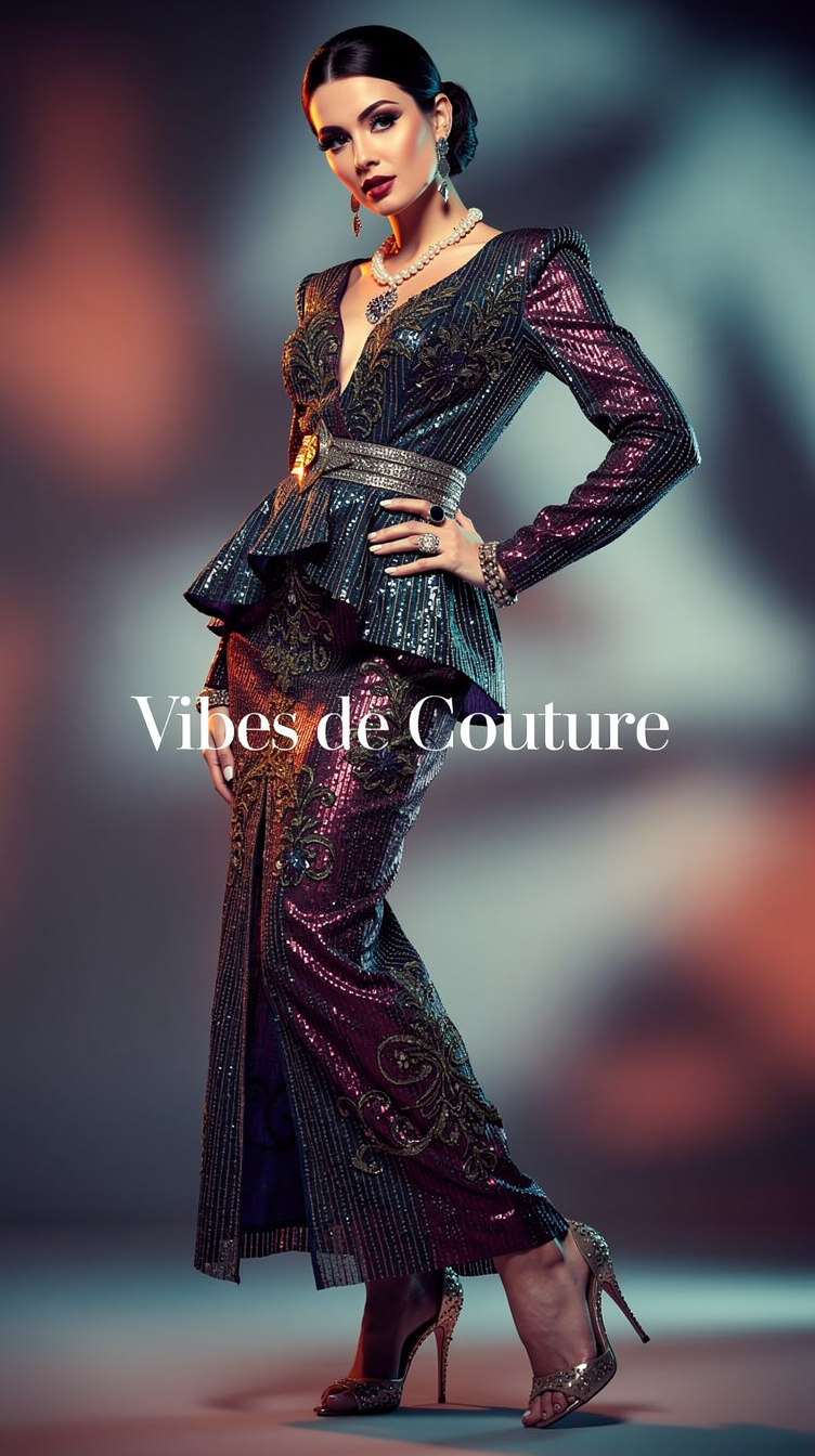 Exotic Style Model Photoshoot for Vibes de Couture Fashion